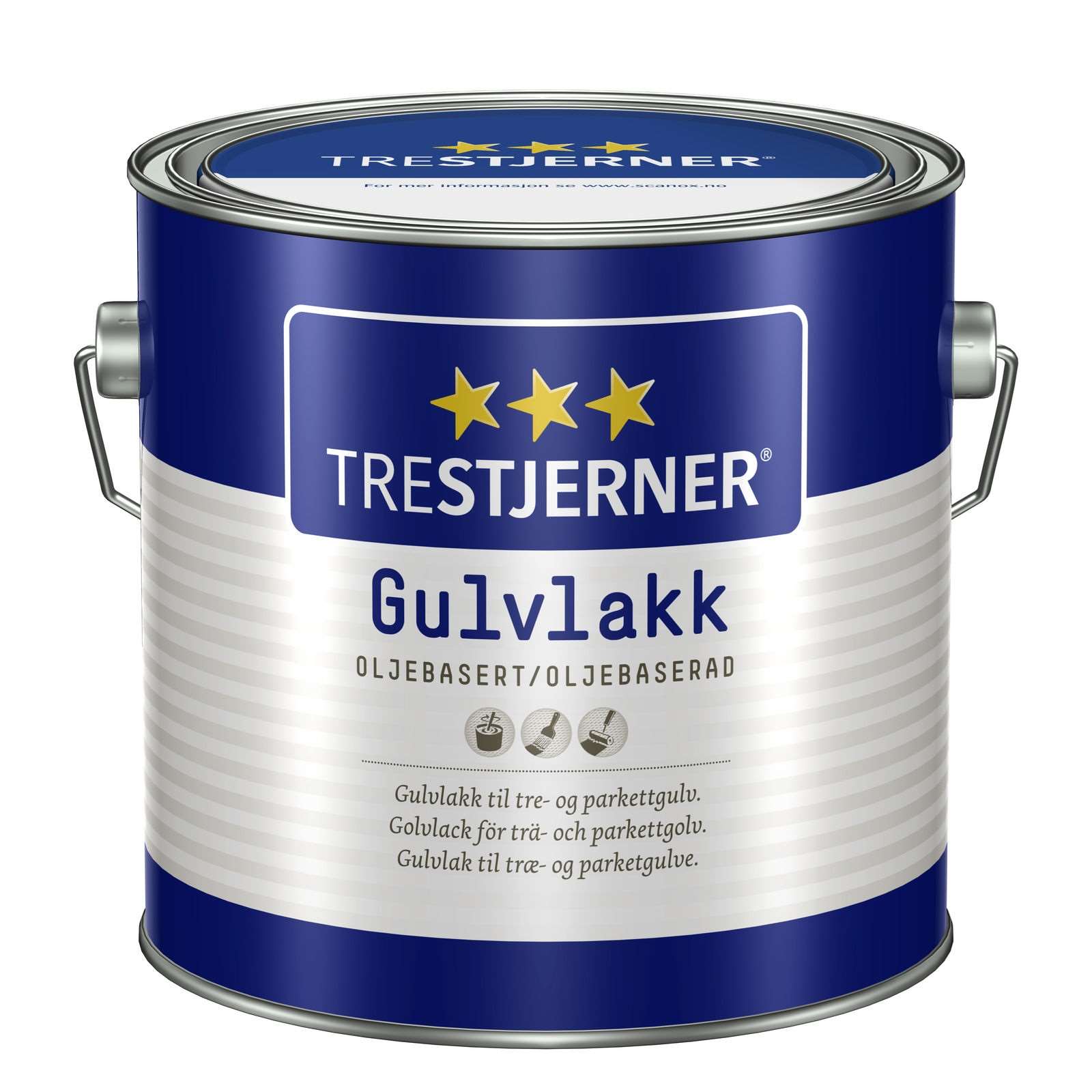 trestjerner gulvlak olie 3 l-medium