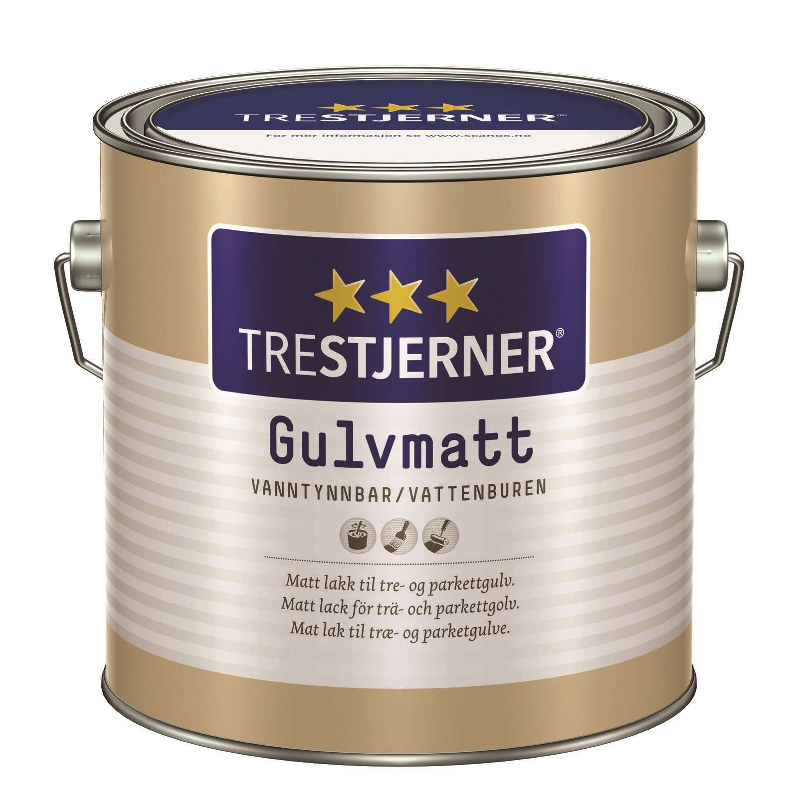 trestjerner gulvmat 3 l ny-medium